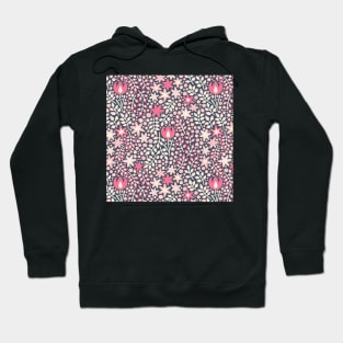 Pink Flowers Hoodie